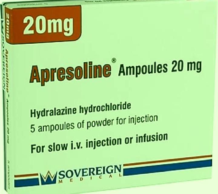 Apresoline pharmacy