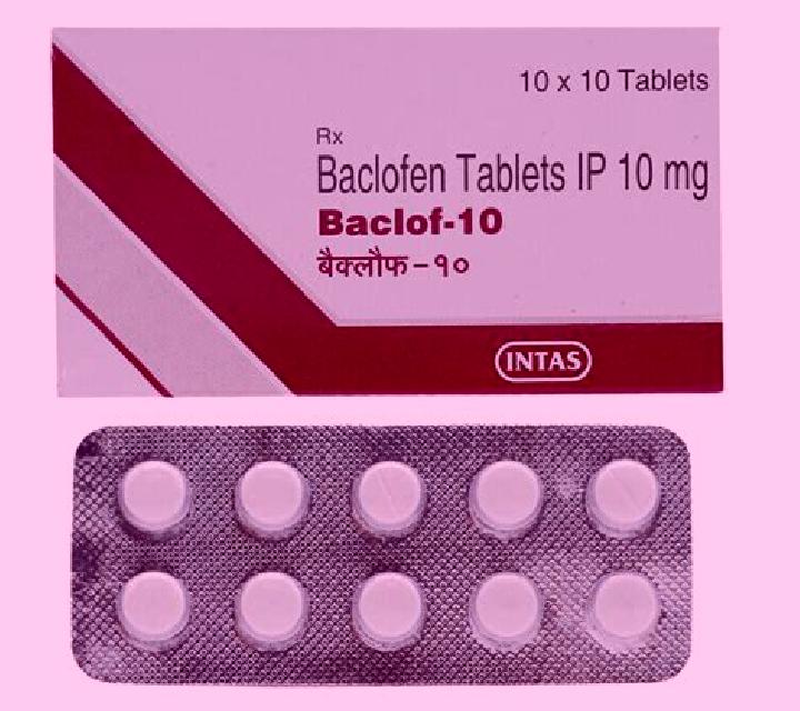 Baclofen pills