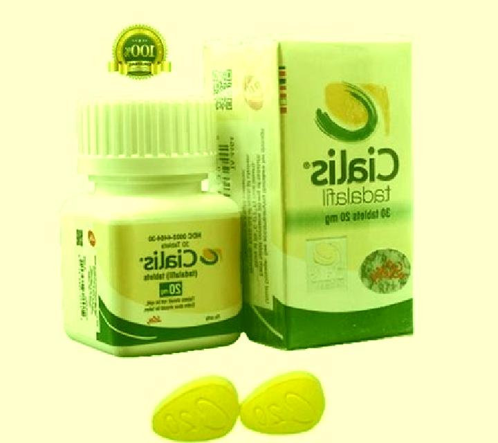 Bottled Cialis tablet