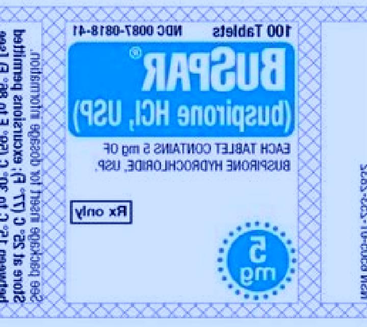 Buspar medication
