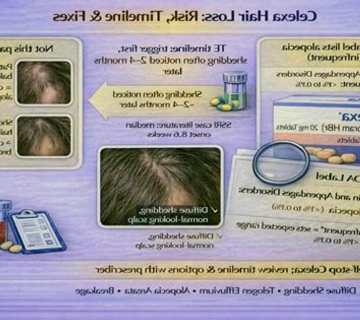 Celexa celexa hair thinning medication