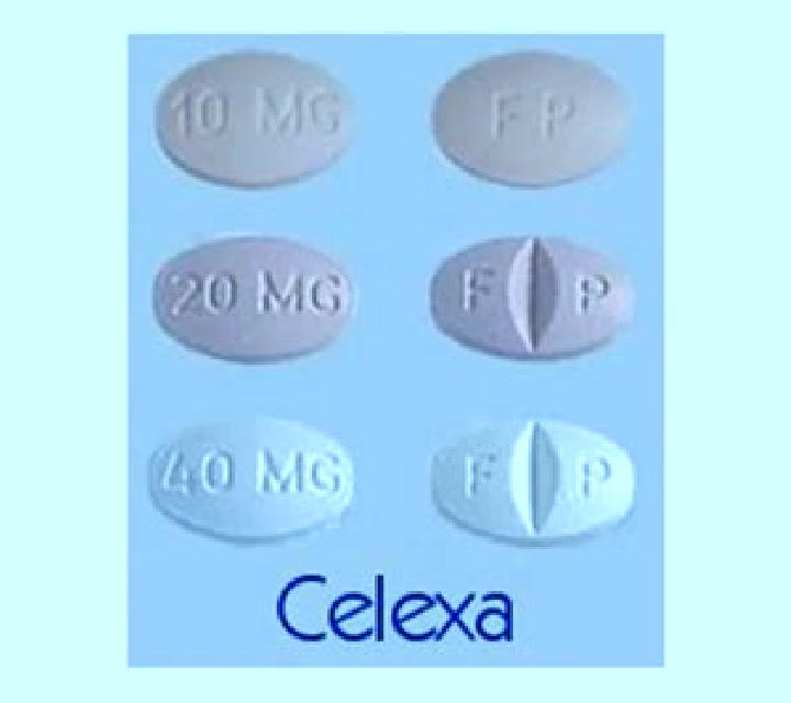 Celexa celexa shape and color medication