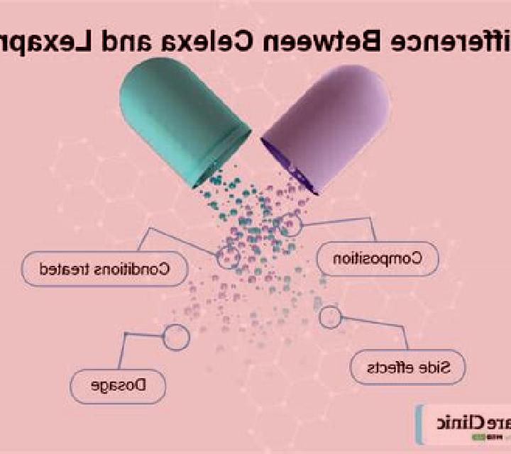 Celexa chemical difference between celexa and lexapro tablet