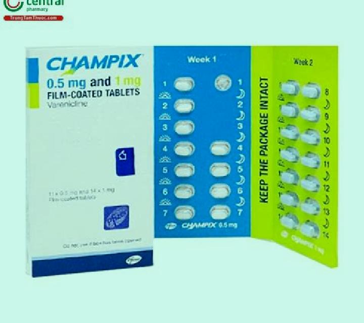 Champix champix 1 mg 56 tablets medication