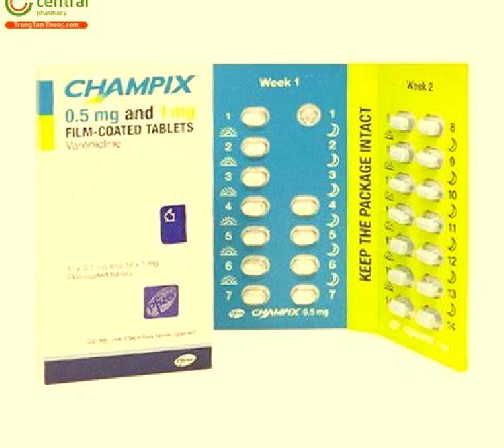 Champix champix 1mg tablet