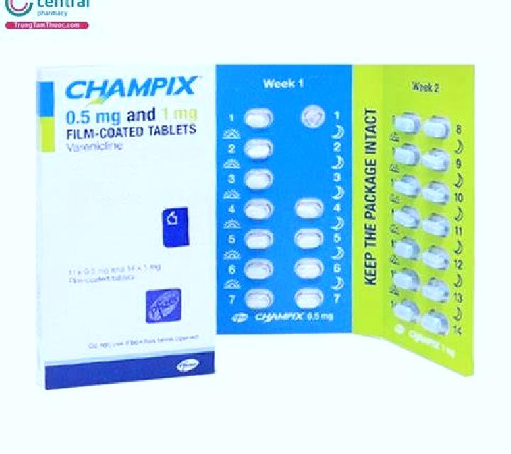 Champix champix 4 week starter pack medication