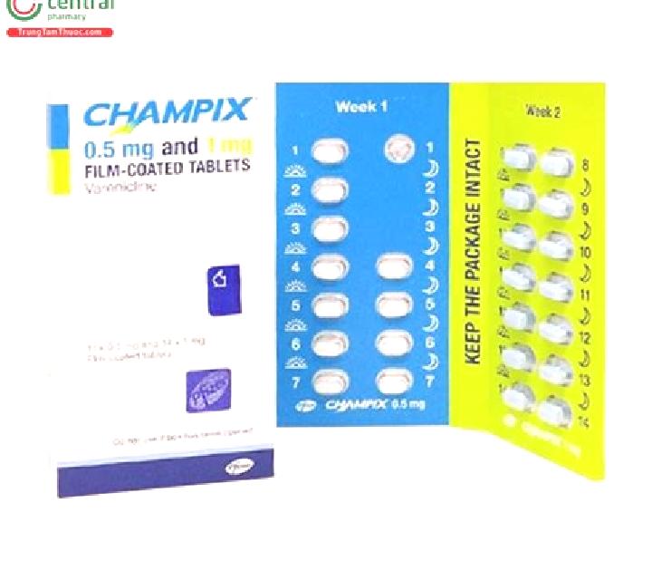 Champix champix 5mg tablet