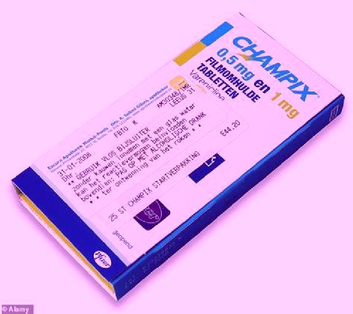 Champix champix and hrt tablet