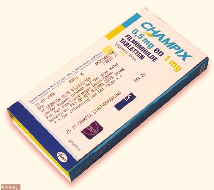 Champix champix and suiicde tablet