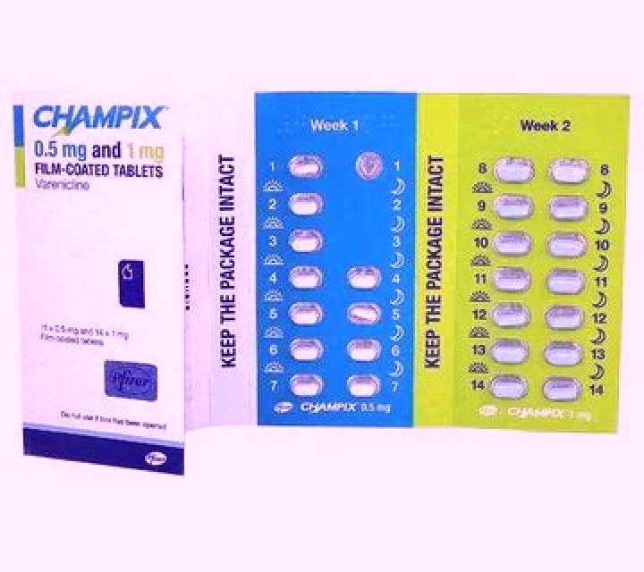 Champix champix combi pack pills