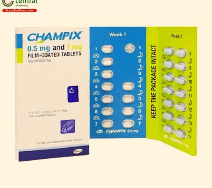 Champix champix combi pack tablet