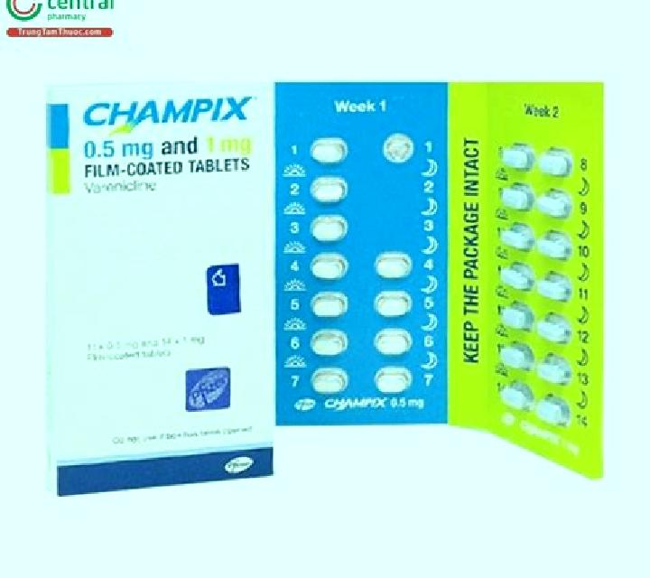 Champix champix contain nicotine medication