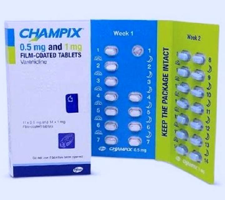 Champix champix course duration tablet