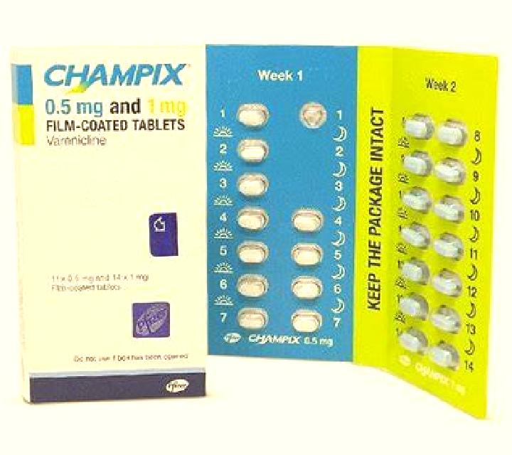 Champix champix started pack medication