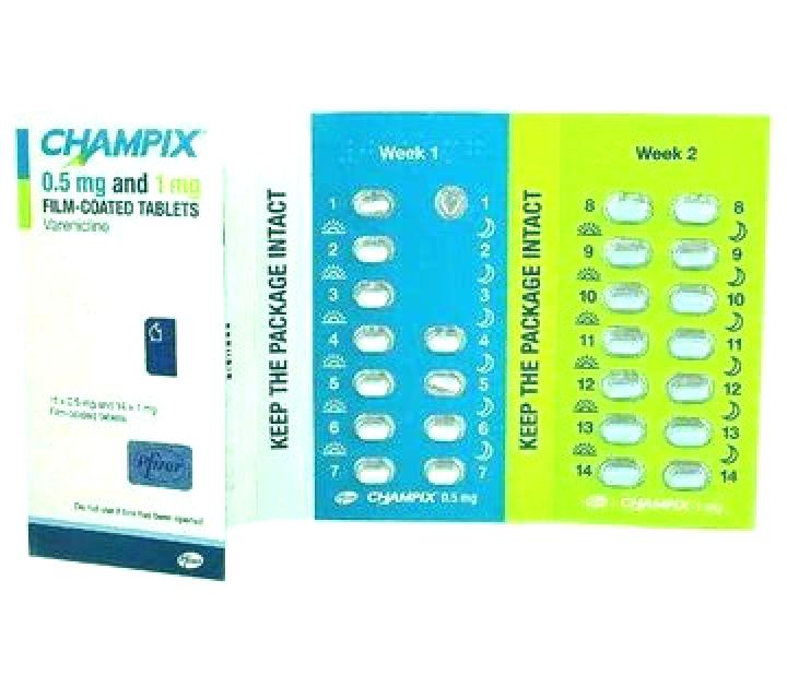 Champix champix starter pack and second set pills