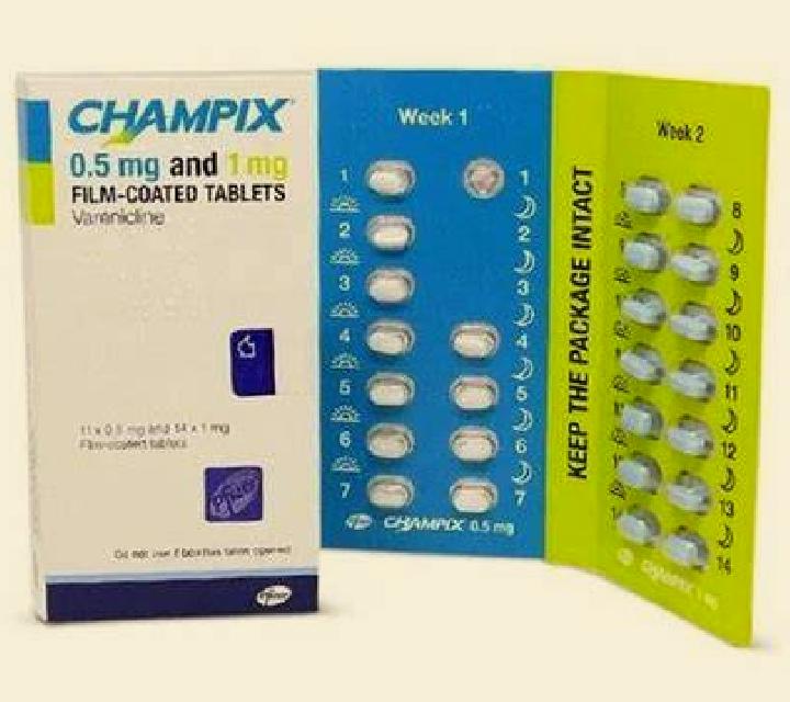 Champix champix startverpakking tablet