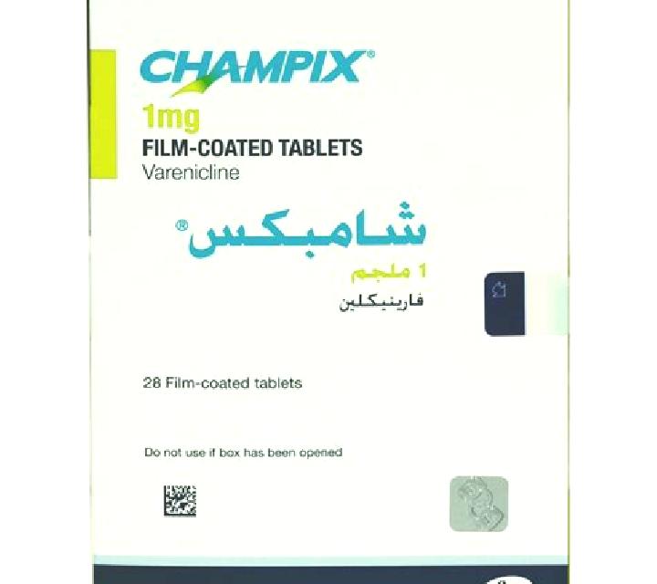 Champix champix week 3 tablet