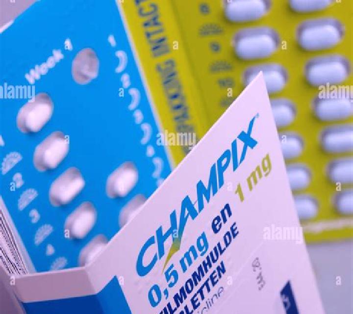 Champix champix with nicotine replacement pills