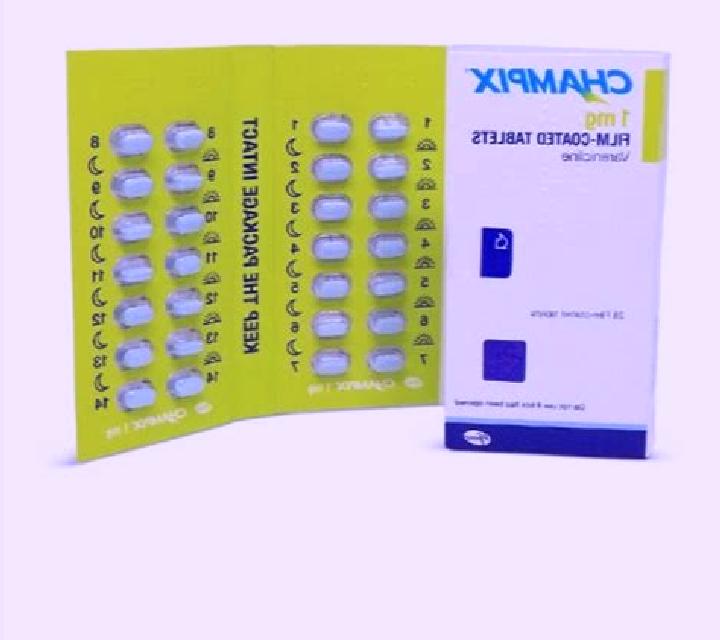 Champix drinking whilst on champix tablet