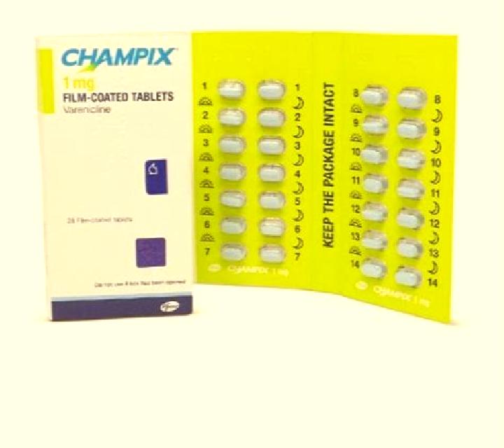 Champix nadele van champix tablet