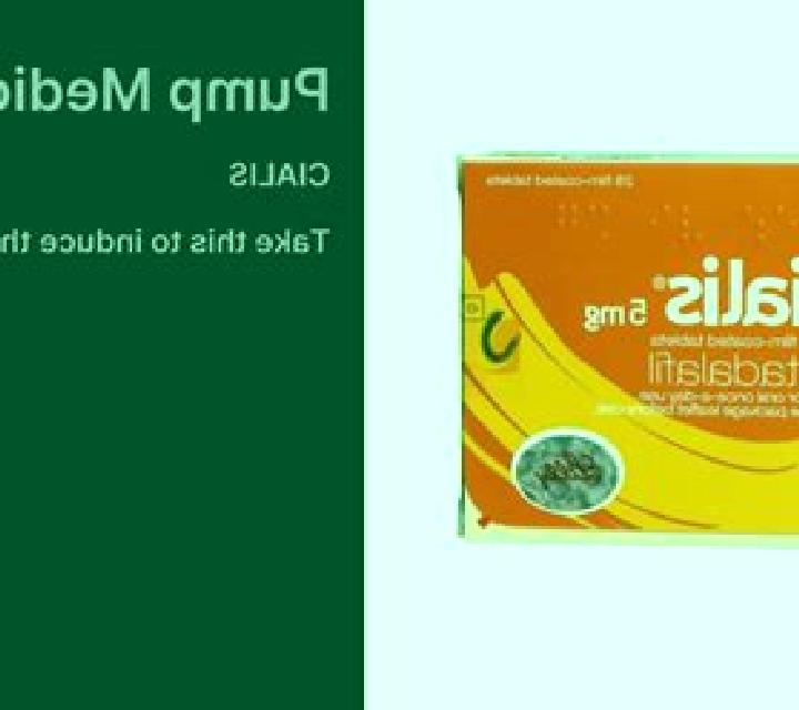 Cialis cialis pump pharmacy
