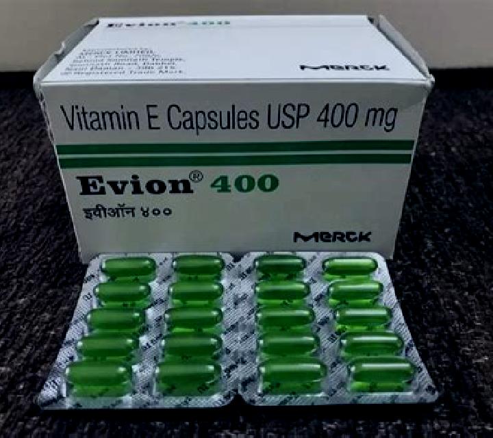 Evion Softgel pills