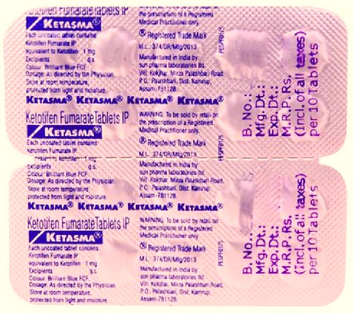 Ketasma tablet