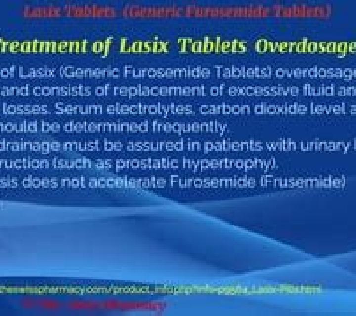 Lasix appt with lasix pills