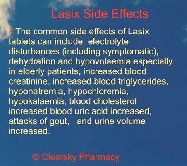 Lasix elevated creatinine on lasix medication