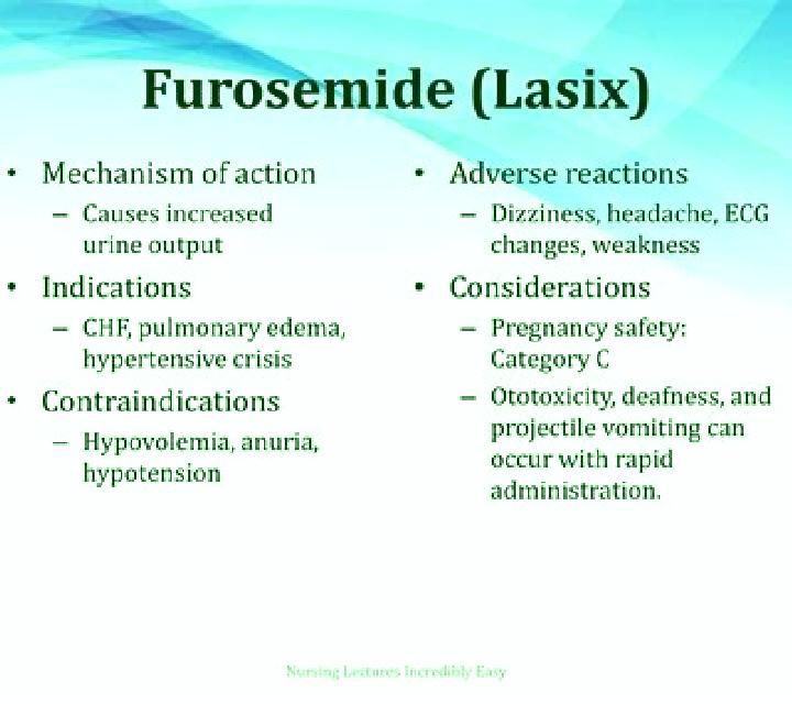 Lasix how does lasix cause ototoxicity pills