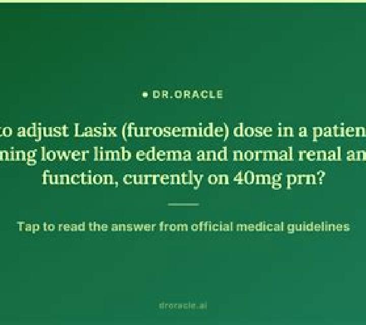 Lasix lasix a mistake medication