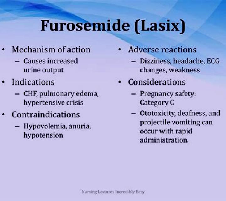 Lasix lasix administration considerations pills