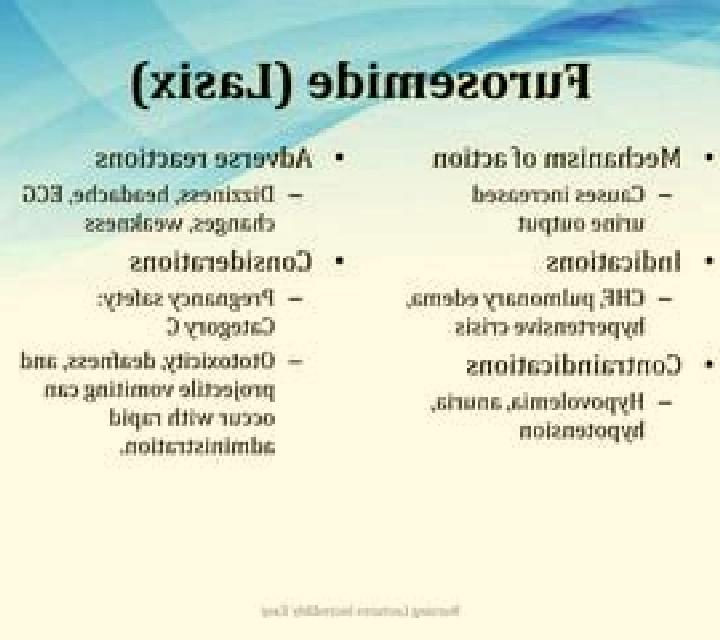 Lasix lasix adverse reactions medication