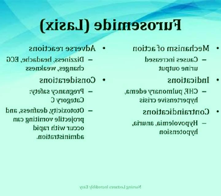 Lasix lasix classification and action medication
