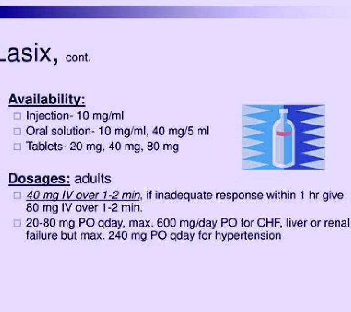 Lasix lasix drip for chf tablet