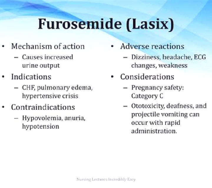 Lasix lasix expected pharmacological action pharmacy