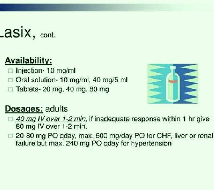 Lasix lasix indications medication
