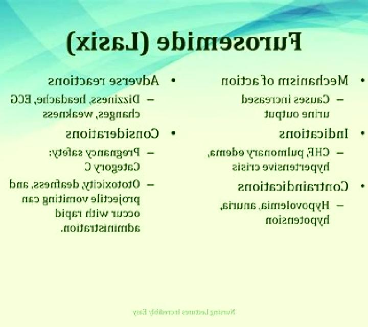 Lasix lasix nursing classification pills