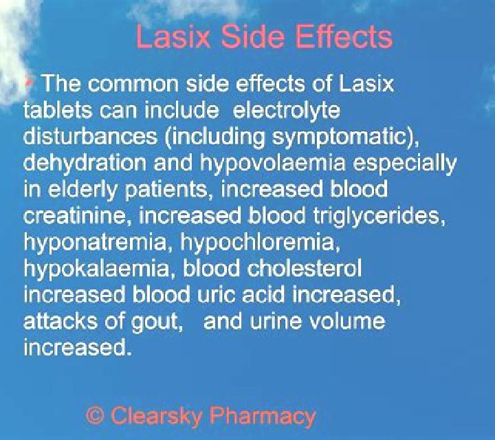 Lasix lasix side effects electrolytes medication