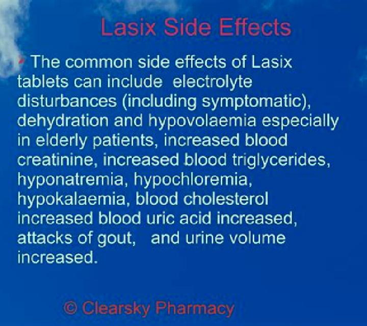 Lasix lasix side effects in elderly tablet