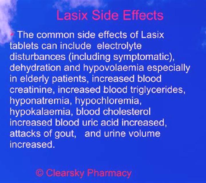 Lasix lasix side effects in the elderly tablet