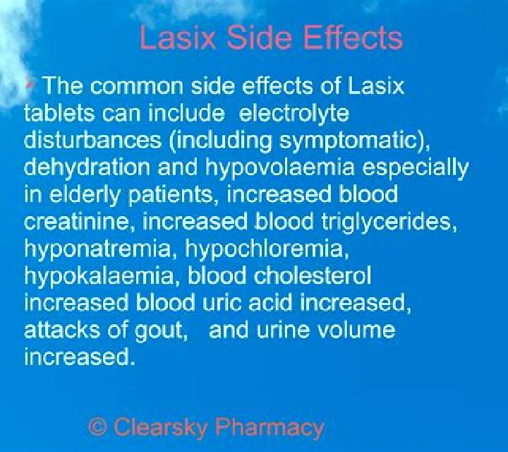 Lasix lasix side effects pharmacy