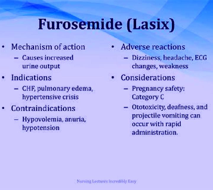 Lasix nursing considerations for lasix pills