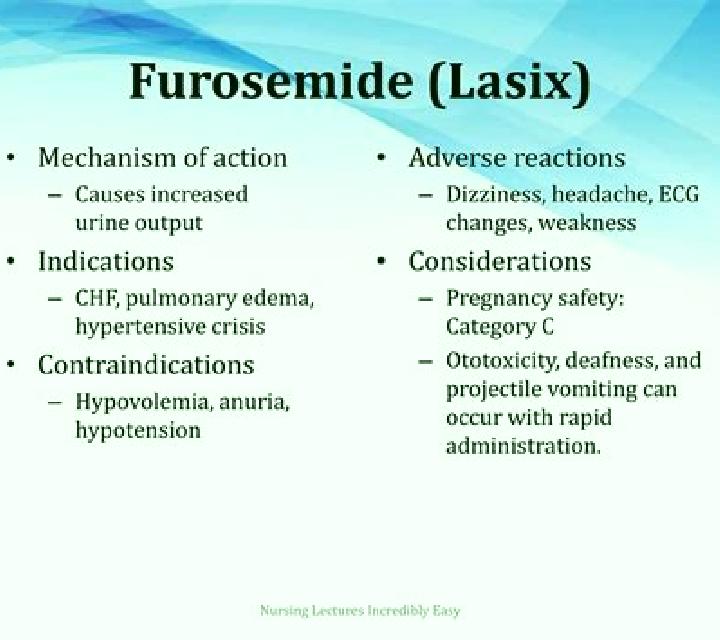 Lasix nursing considerations for lasix tablet