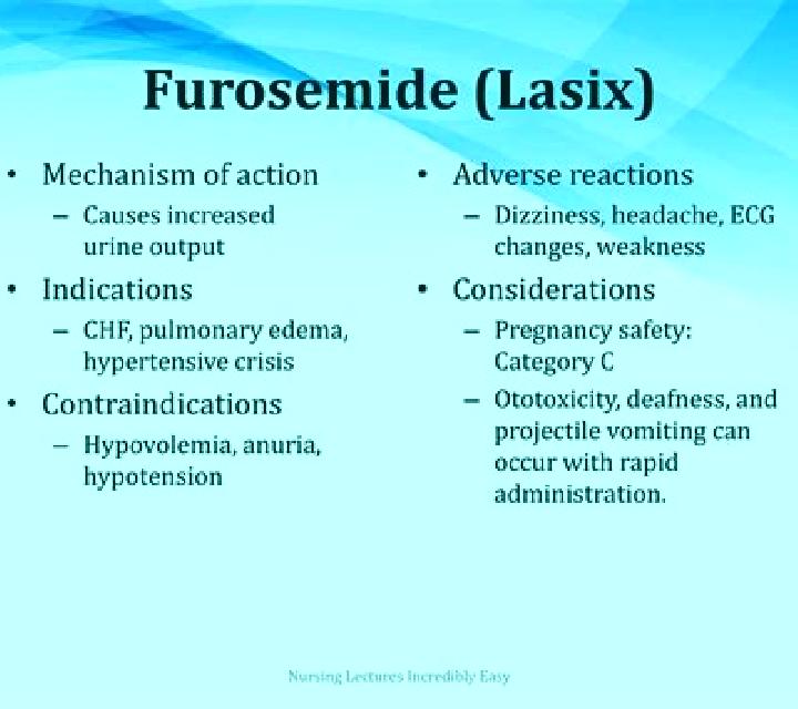 Lasix nursing considerations lasix medication