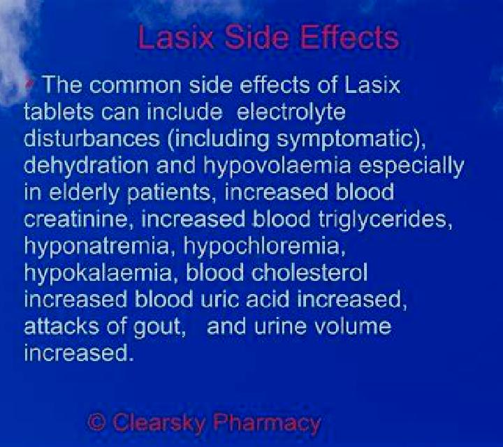 Lasix stopping lasix side effects pharmacy