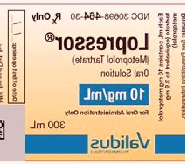 Lopressor medication