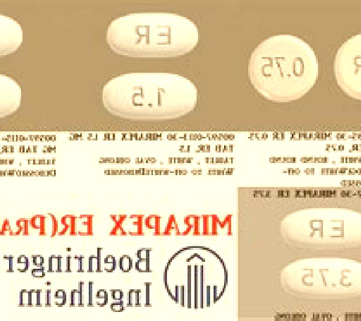 Mirapex pills