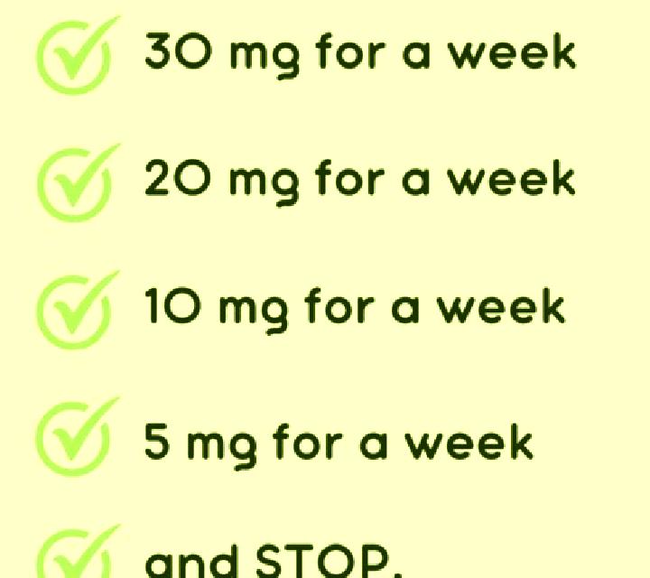 Prednisolone chart for tapering prednisolone tablet