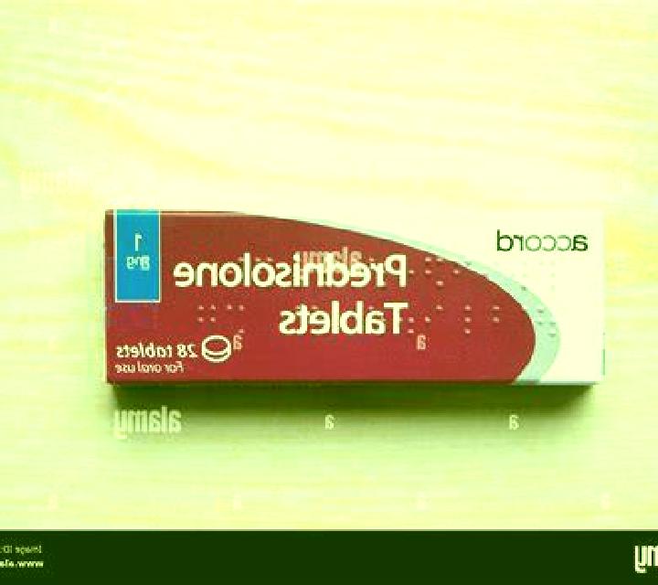 Prednisolone drinking on prednisolone tablet